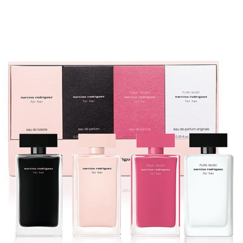 Narciso Rodriguez For Her Miniature Collection 7.5 ml. 4 ชิ้น