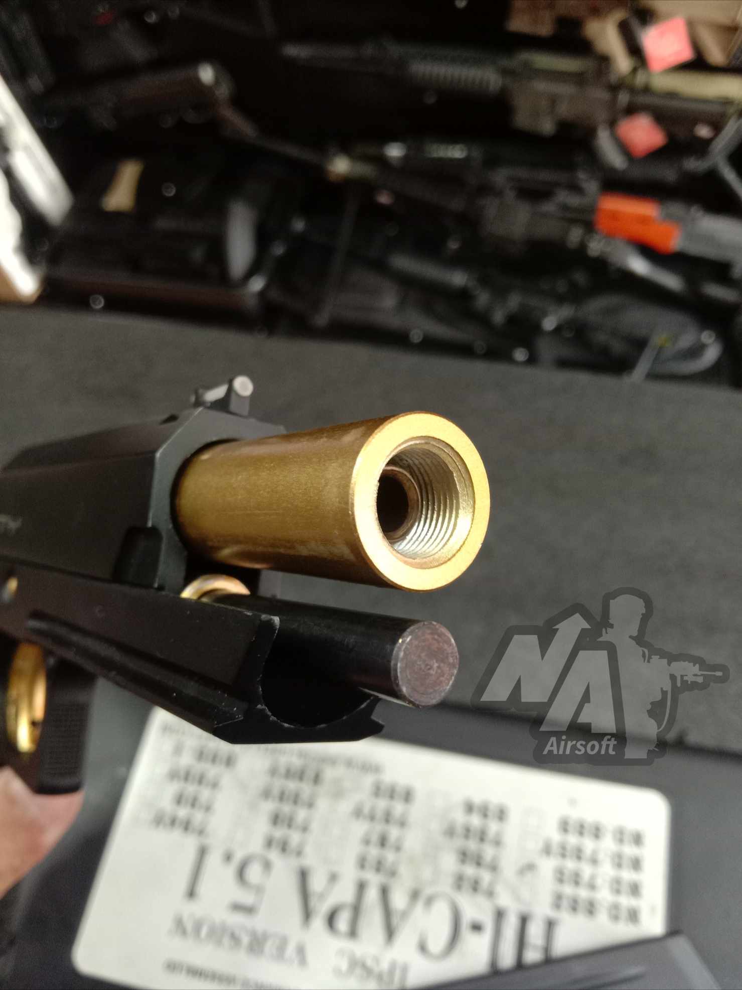 Double Bell 795 Hi-capa 5.1 Gold CUSTOM (มือสอง)