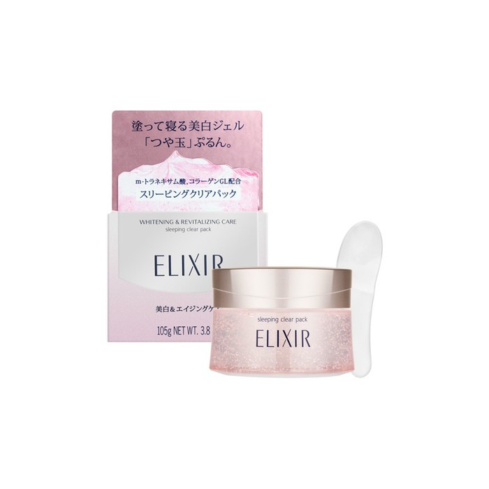 ELIXIR Whitening & Revitalizing Care Sleeping Clear Pack 105 g.