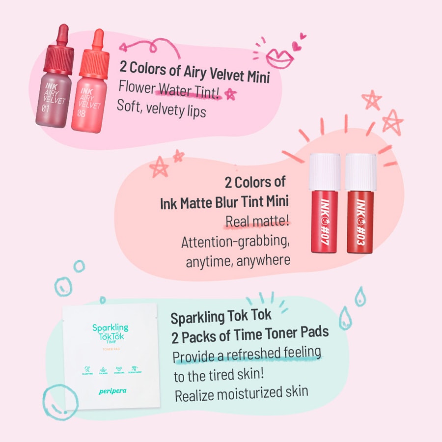 Peripera Mini Travel Car Kit