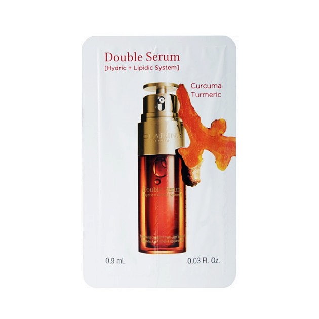 Clarins Double Serum Complete Age Control 0.9 ml. ขนาดทดลอง