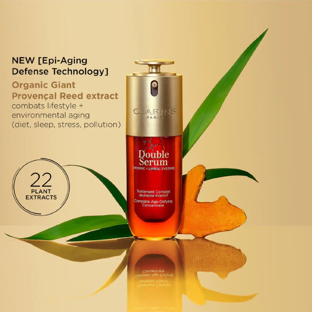 New Clarins Double Serum 100 ml. (Tester Box)