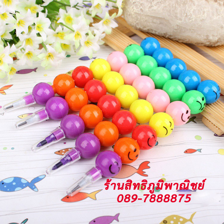ดินสอเปลี่ยนไส้ ใบหน้าหลากหลายอารมณ์ ชิ้นละ 5 บาท Ohwowshop
