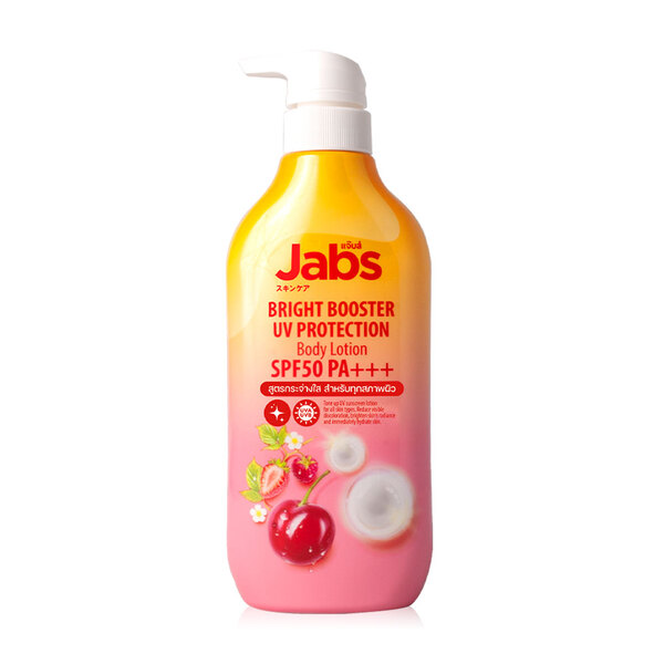 Jabs Bright Booster UV Protection Body Lotion SPF50 PA+++ 450 ml.