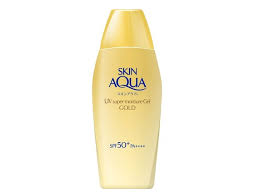Skin Aqua UV Super Moisture Gel Gold SPF50 PA++++ 110 g.