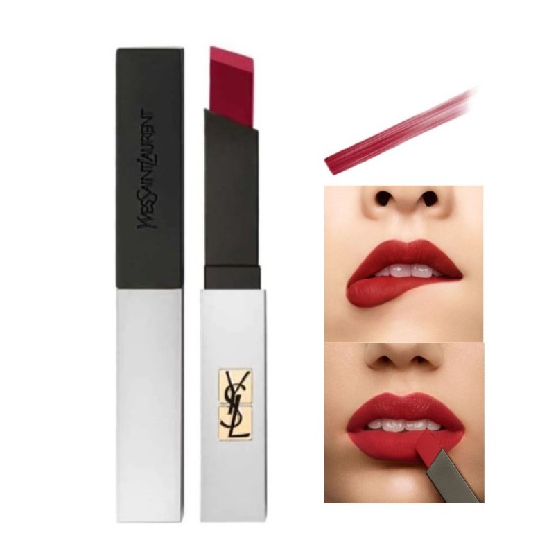 YSL Rouge Pur Couture The Slim Sheer Matte 2.2 g. #107 Bare Burgundy