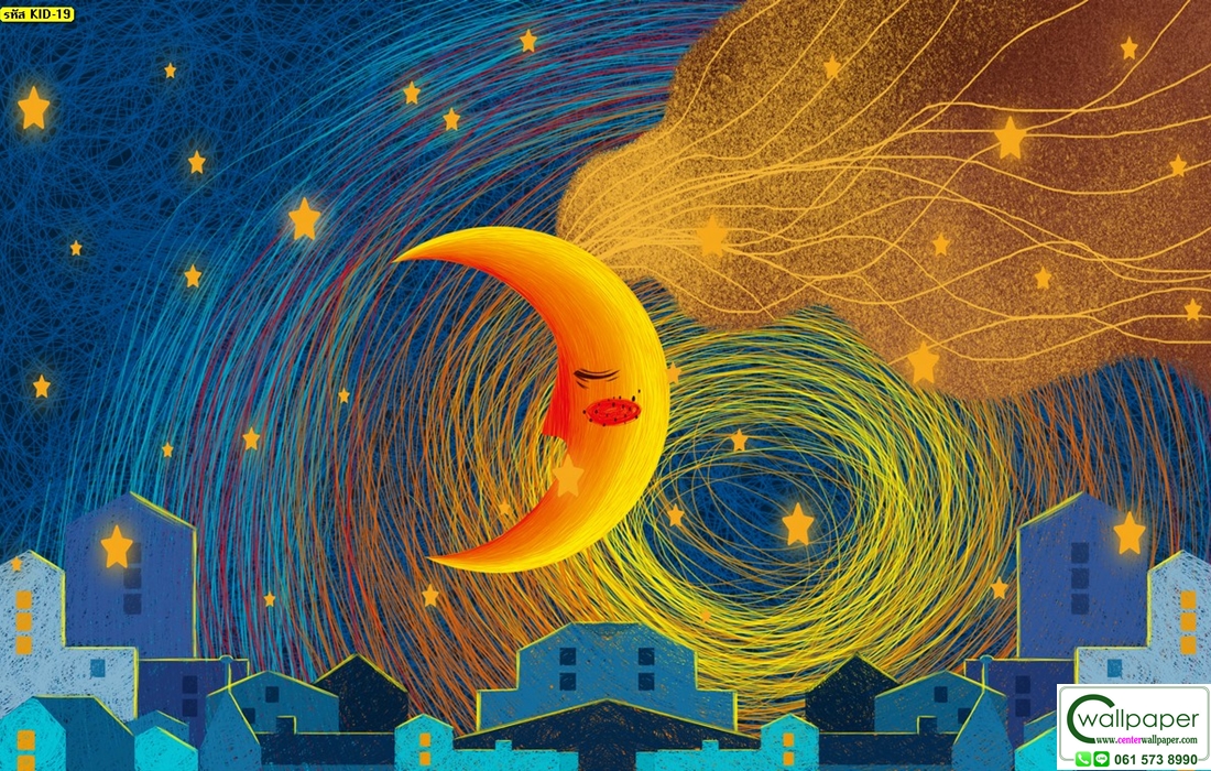 วอลเปเปอร์ห้องเด็กสั่งผลิต No.KID-19