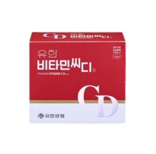 YUHAN Vitamin C+D 1000 mg. 120 เม็ด