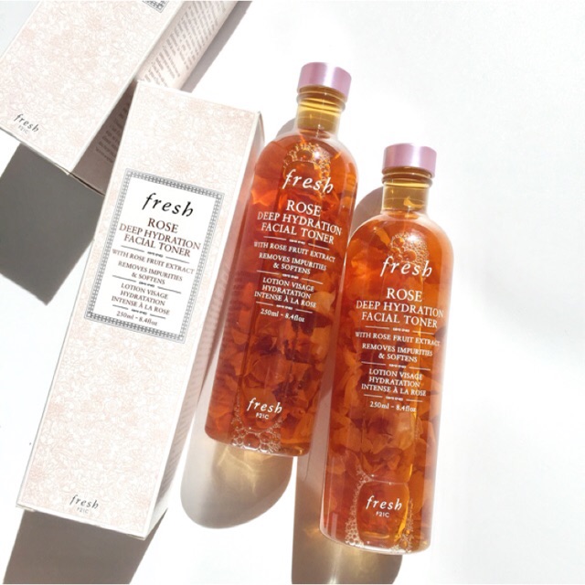 Fresh Rose Deep Hydration Facial Toner 100 ml.
