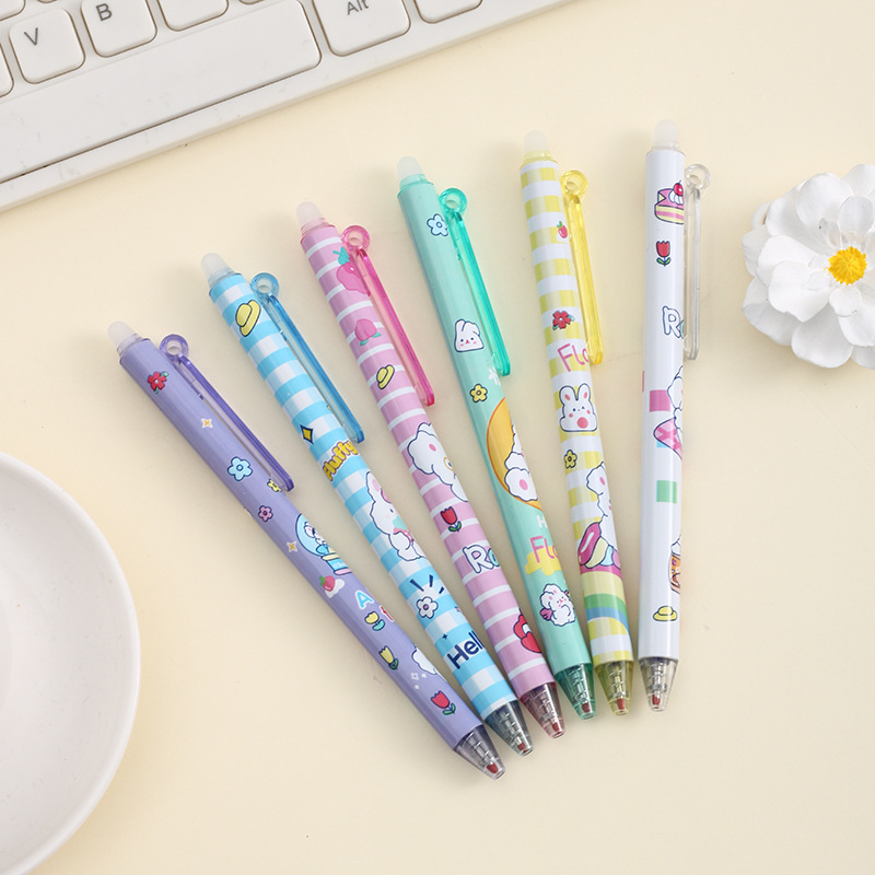 📌Set 10 แท่ง แถม 10 แท่ง🥳🎉 ปากกาลบได้ ไส้สีน้ำเงิน ขนาด 0.38-0.5 มม🖊 (คละลาย) 🔥พร้อมจัดส่ง ลบได้ เครื่องเขียน