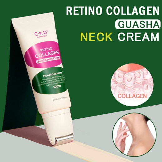 CKD Retino Collagen Low Molecular 300 Guasha Neck Cream 50 ml. 1+1 Special Set