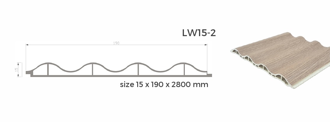 ไม้ระแนง WPC LW15-2
