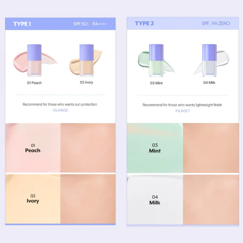 NUSE Care Tone Up 30 ml. #01 Peach