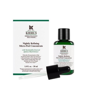 Kiehl's Quinoa Serum (Nightly Refining Micro-Peel Concentrate) 30 ml.(Tester ตัวเต็ม No Box)