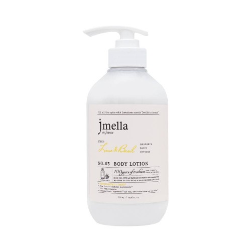Jmella in France Body Lotion 500 ml. #No.3 Lime & Basil