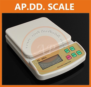 ตาชั่งดิจิตอล เครื่องชั่งดิจิตอล เครื่องชั่งอาหาร Digital balance scale ขนาด 2kg ความละเอียด 0.1g SF-400A เกรด A