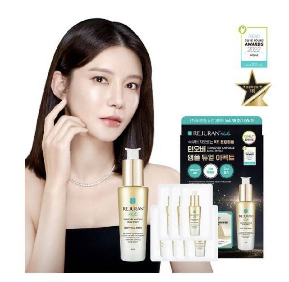 Rejuran Healer Turnover Ampoule Dual Effect 30 ml. + ขนาดทดลอง 1 ml. 7 ซอง