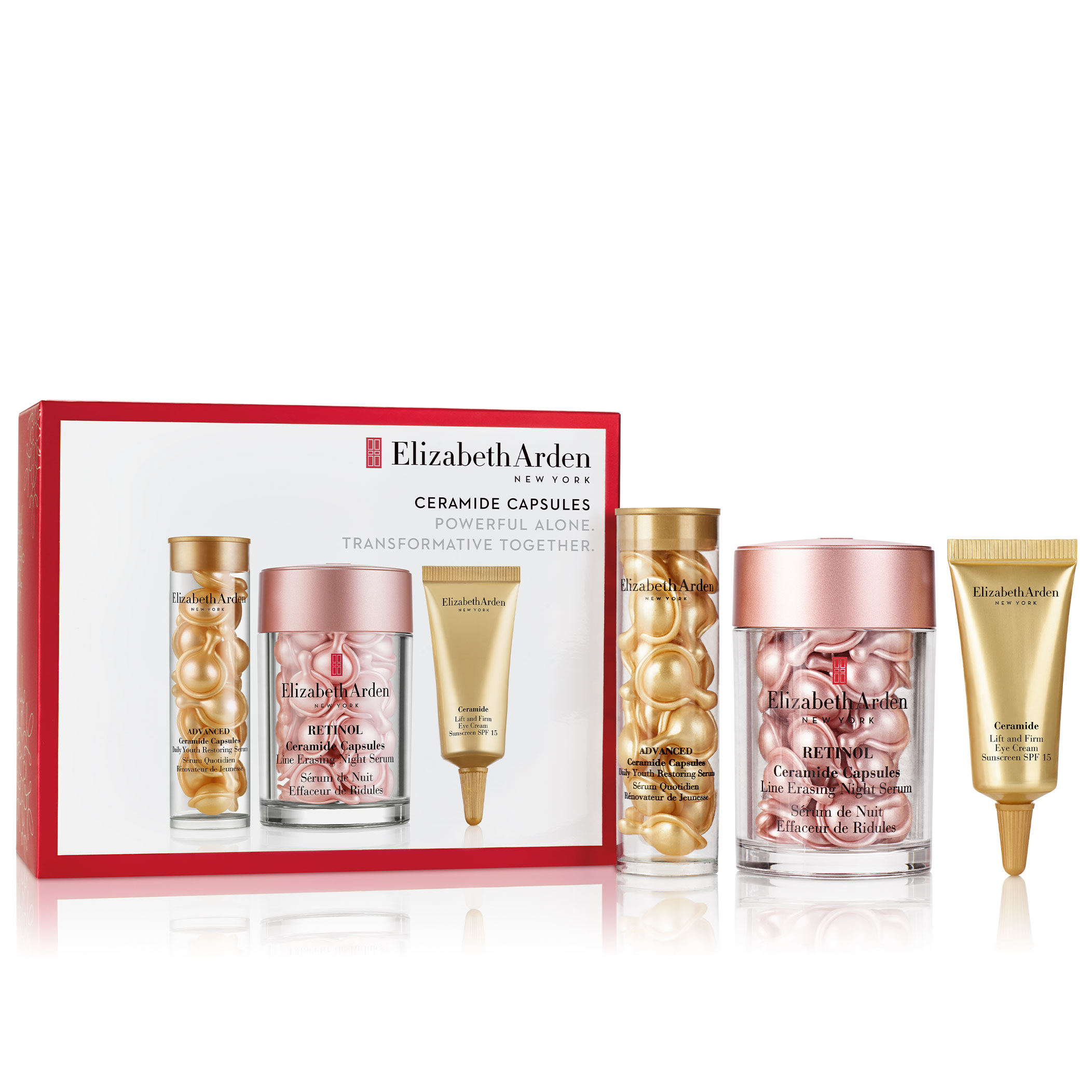 Elizabeth Arden Ceramide Capsules Powerful Alone Transformative Together