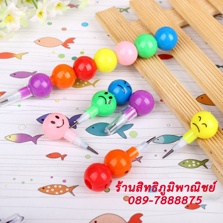 ดินสอเปลี่ยนไส้ ใบหน้าหลากหลายอารมณ์ ชิ้นละ 5 บาท Ohwowshop
