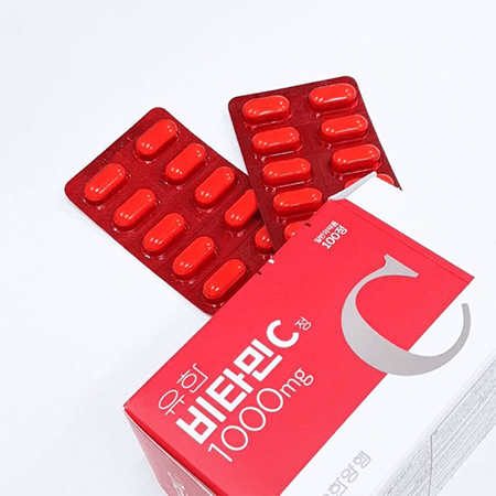 Yuhan Vitamin C 1000 mg. (1 กล่องใหญ่ 100 เม็ด ทานได้ประมาณ 3 เดือน)