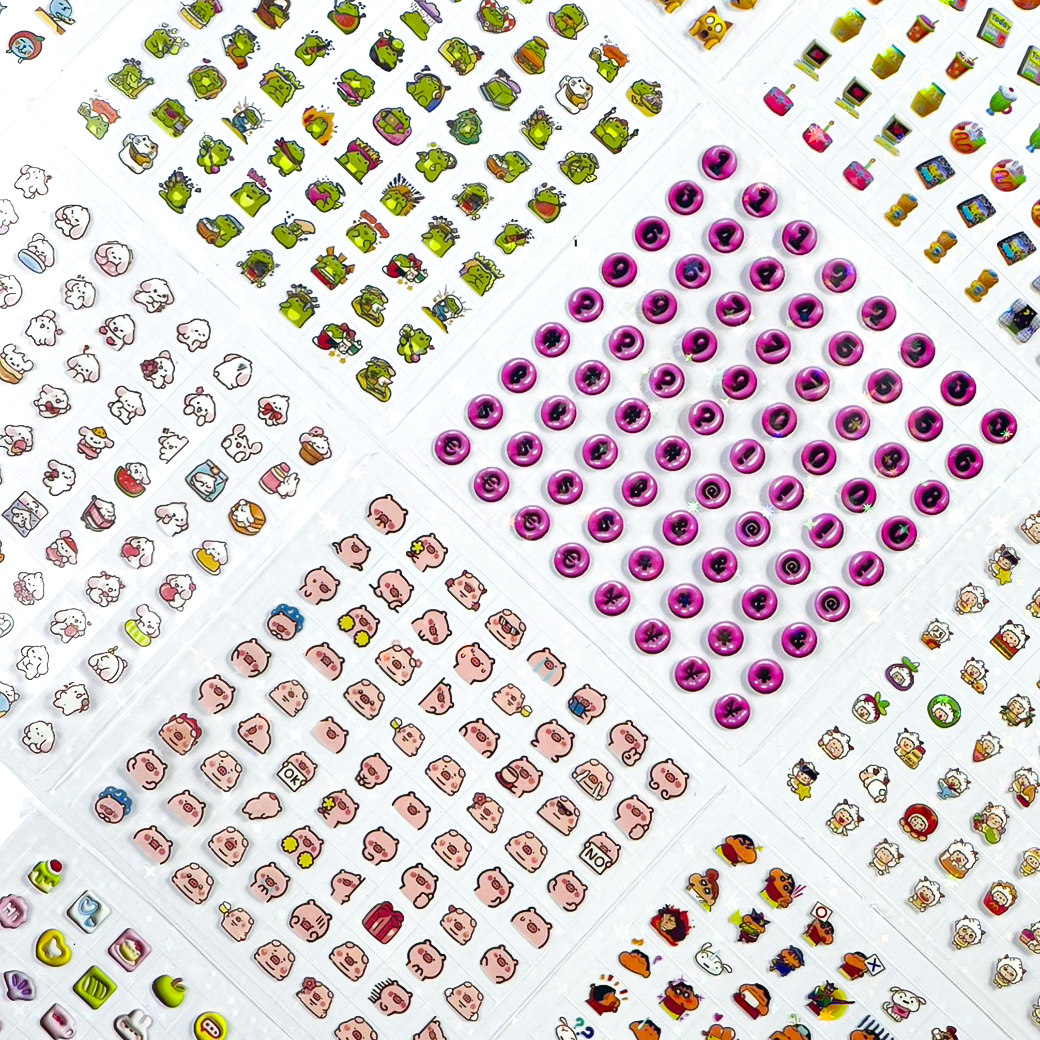 💖สติ๊กเกอร์ใสลายน่ารัก💖สติ๊กเกอร์ตกแต่งไดอารี่ แพลนเนอร์📌คละลาย✅ร้านไทยพร้อมส่ง สติกเกอร์ใสการ์ตูนใบน่ารัก