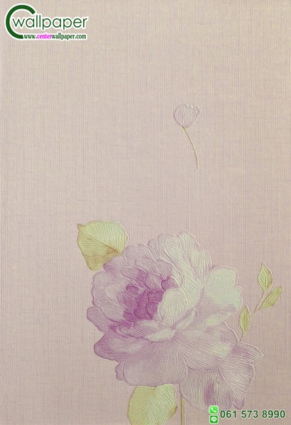 วอลเปเปอร์ติดผนังลายดอกไม้วินเทจ