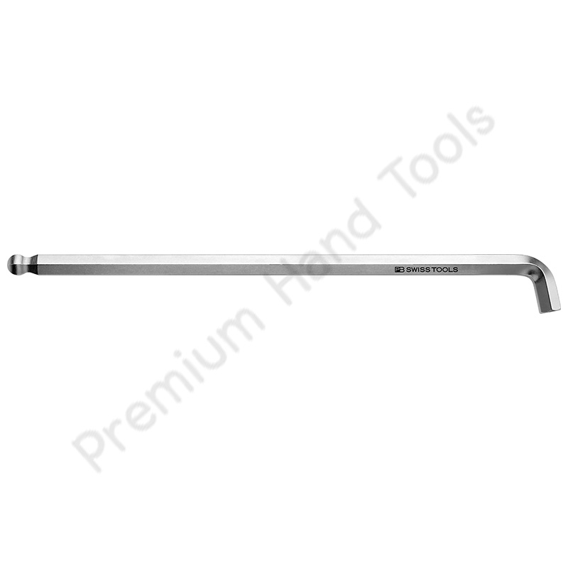 หกเหลี่ยม PB Swiss Tools หัวบอล ยาว คอทำมุม 100 องศา รุ่น PB 2212L เลือกเบอร์ เลือกขนาด