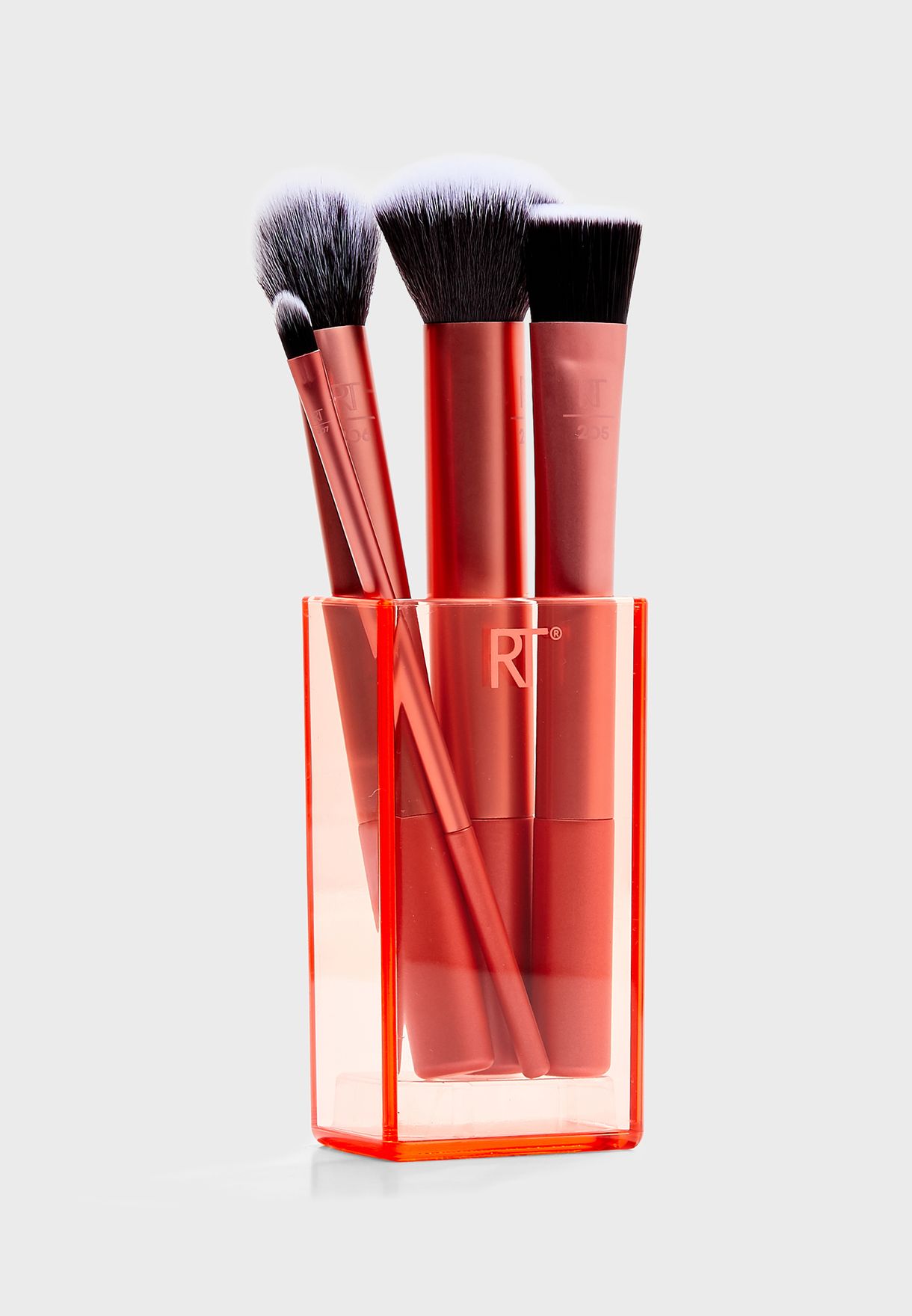 (New Look) Real Techniques Flawless Base Set 4 Pcs with 1 Brush Cup