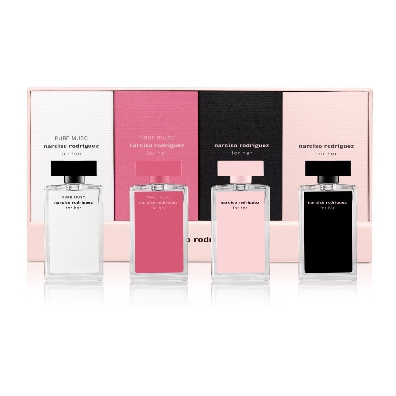 Narciso Rodriguez For Her Miniature Collection 7.5 ml. 4 ชิ้น