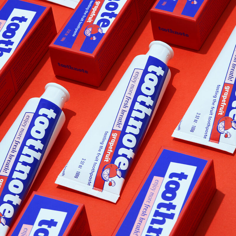 Toothnote Moisturizing Toothpaste 100 g. #Grapefruit