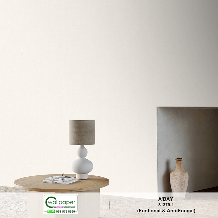 วอลเปเปอร์สีครีม No.81379-1