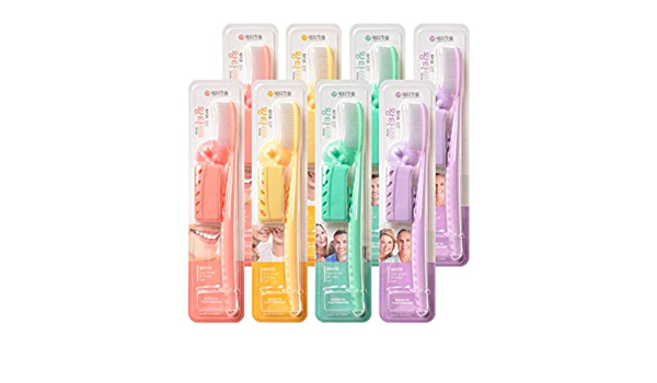 Denticon Wangta White Dual Toothbrush (คละสี)