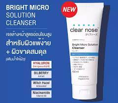clear nose Bright Micro Solution Cleanser 150 ml.