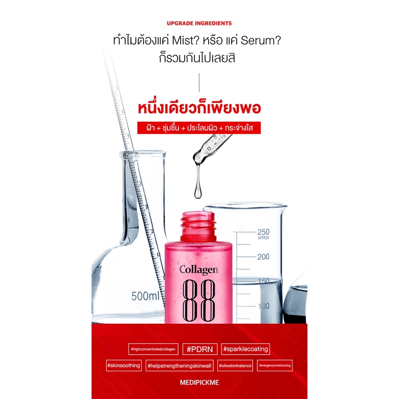 MEDIPICKME Collagen 88 Tranex Mist Serum 100 g.