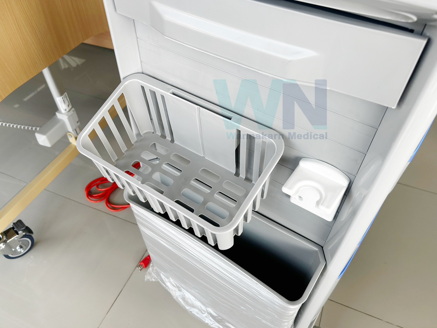 รถเข็นช่วยชีวิตฉุกเฉิน Emergency Trolley SKR054-ET7A