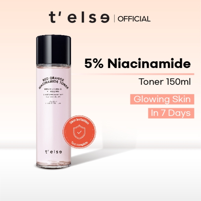 T'else Red Orange Niacinamide Toner 150 ml.
