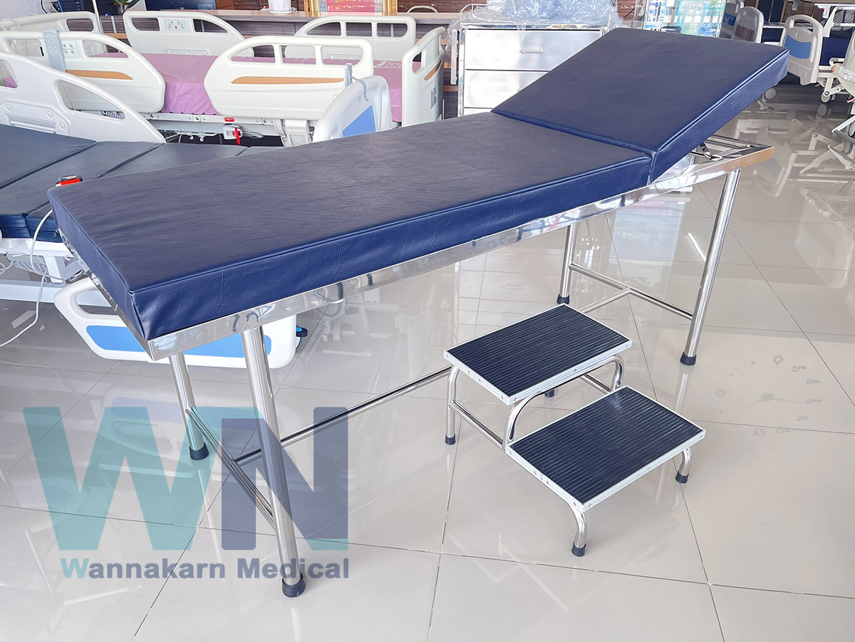 เตียงตรวจโรค Stainless