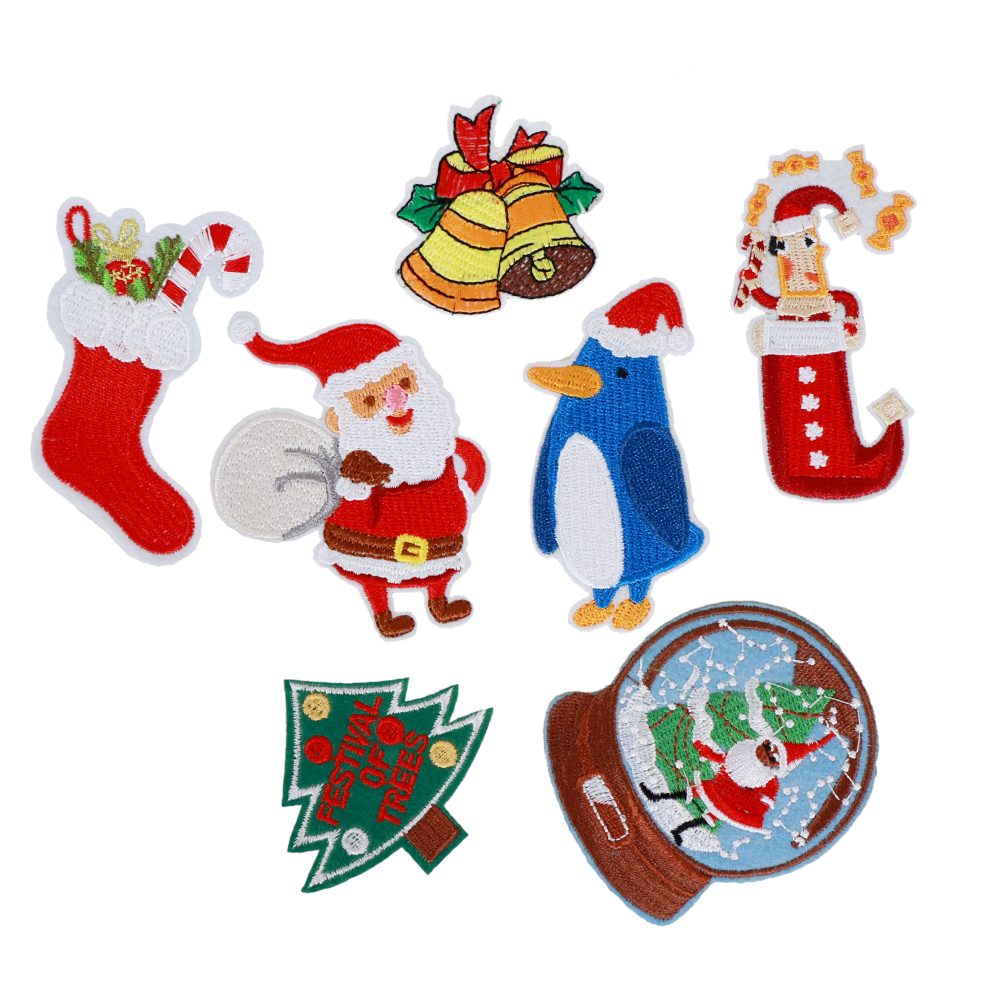 ตัวรีดติดเสื้อเพนกวินคริสต์มาส