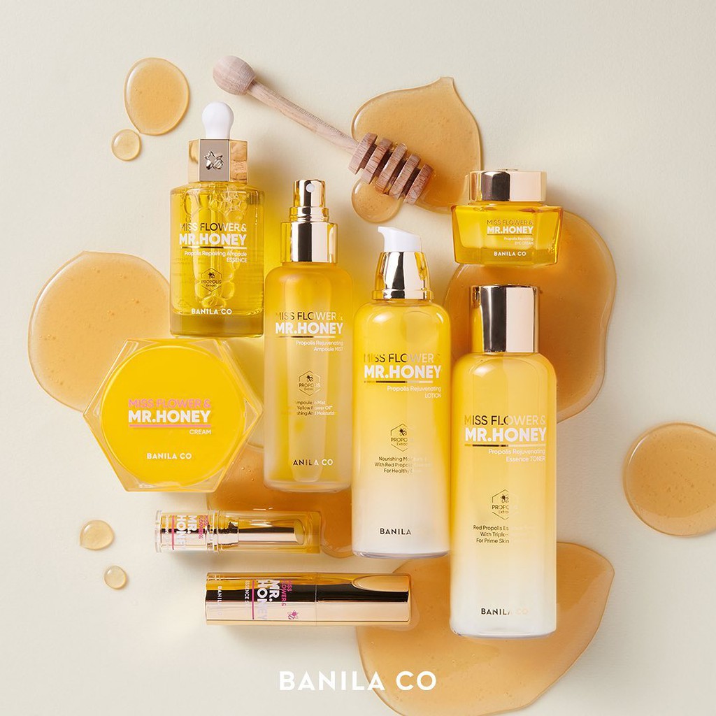 Banila Co Miss Flower & Mr.Honey Propolis Rejuvenating Ampoule Mist 99 ml.