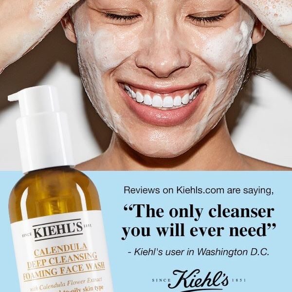 Kiehl's Calendula Deep Cleansing Foaming Face Wash 230 ml.