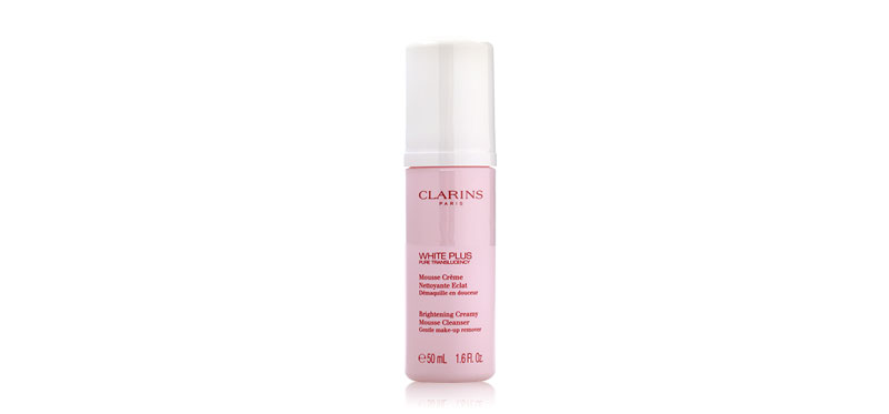 Clarins White Plus Brightening Creamy Mousse Cleanser 50 ml.