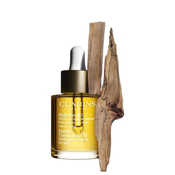 Clarins Santal Face Treatment Oil for Dry Skin 30 ml.