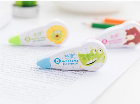 🔥เทปลบคำผิดลายการ์ตูนรวมสัตว์ 8m ✔️พร้อมส่ง (🎲คละลาย) เครื่องเขียน ราคาส่ง อุปกรณ์ลบคำผิด