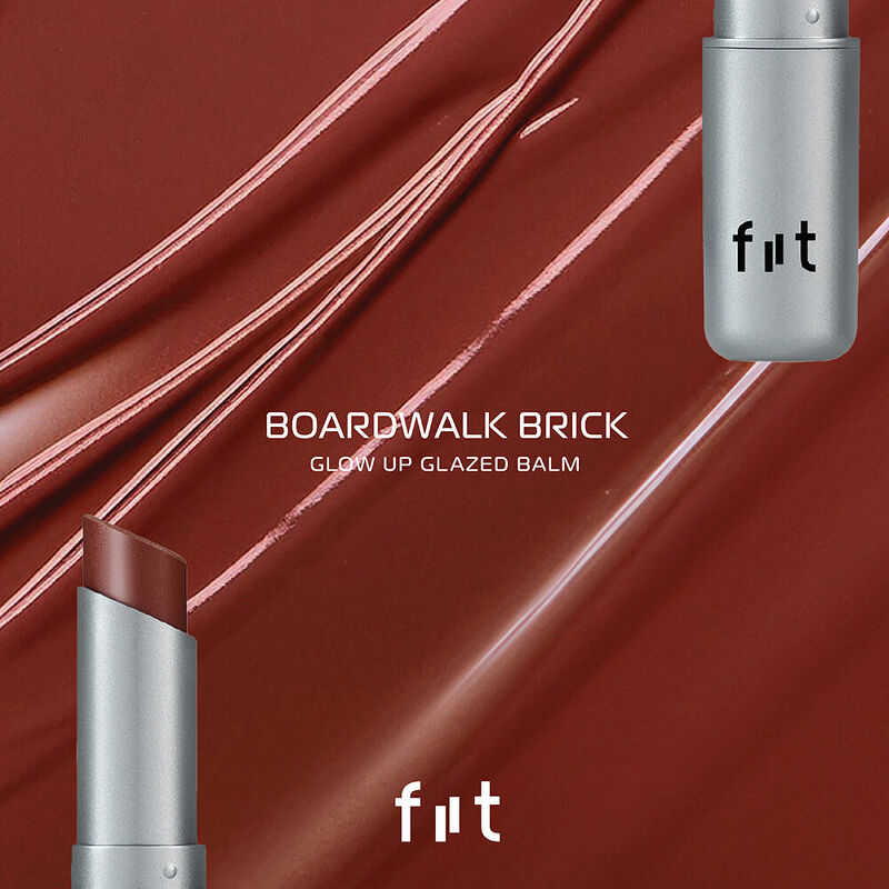 FIIT Cosmetics & Lifestyle Glow Up Glazed Balm 3 g. #Boardwalk Brick