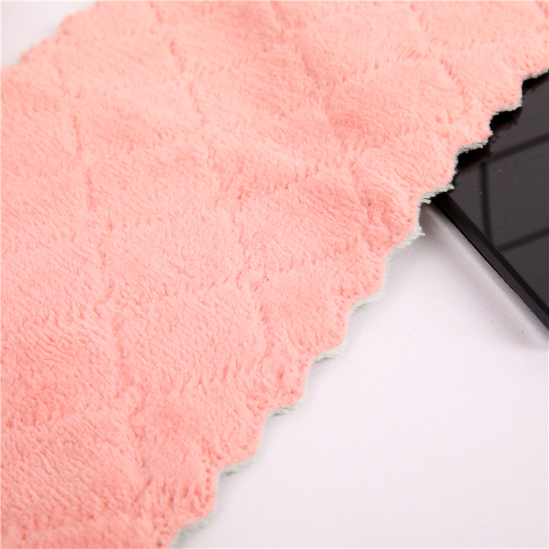 ⭐ผ้าไมโครไฟเบอร์⭐ 13x25 (สีชมพู) ชิ้นละ 3 บาท ✔️พร้อมส่ง ชนิดเลือกแบบสินค้า Ohwowshop ผ้า ทำความสะอาด ไมโครไฟเบอร์