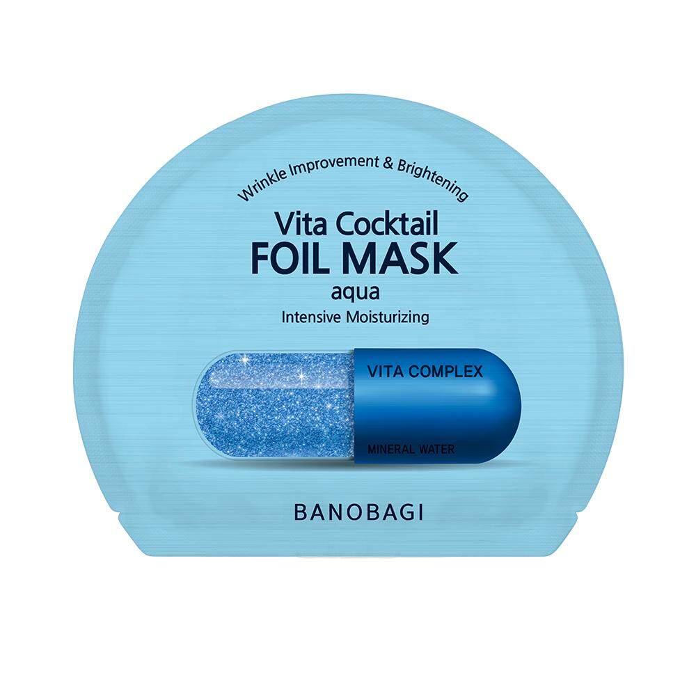 BANOBAGI Vita Cocktail Foil Mask (สีฟ้า Aqua)