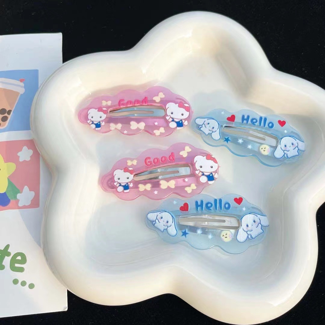 ⭐กิ๊บติดผม⭐🌼กิ๊บติดผมการ์ตูน ซานริโอ้สุ่มคละลาย✔️พร้อมส่งในไทย น่ารักสไตล์กิ๊บการ์ตูน