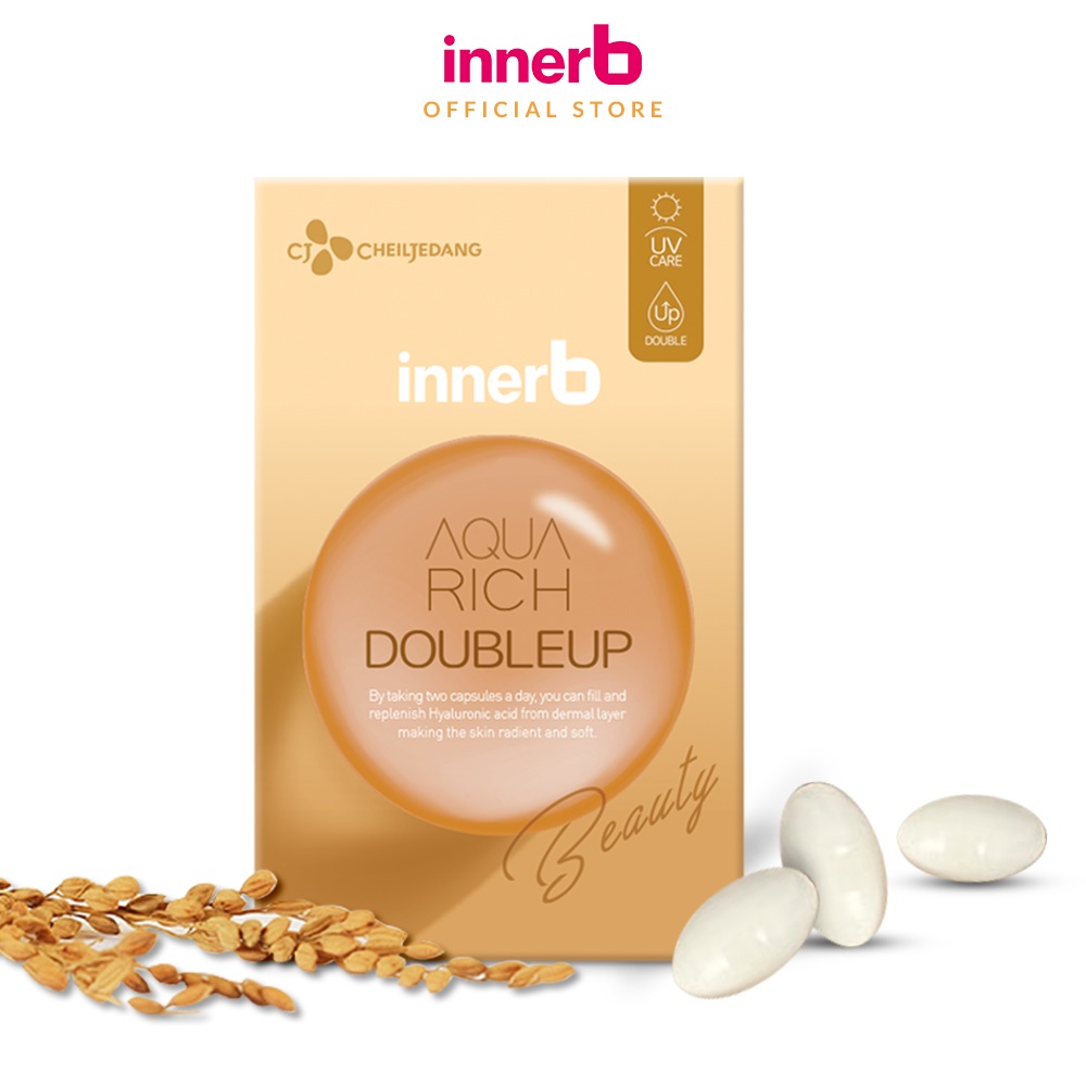 innerb Aqua Rich DoubleUP 600 mg. x 56 Capsules รุ่นใหม่
