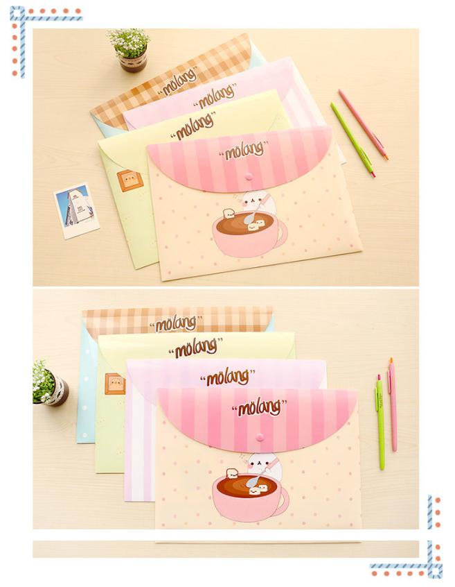 ซองเอกสารลายการ์ตูนสี คละลาย ราคา 7 บาท/ชิ้น ขนาด 33x24 ซ.ม สุ่มลาย