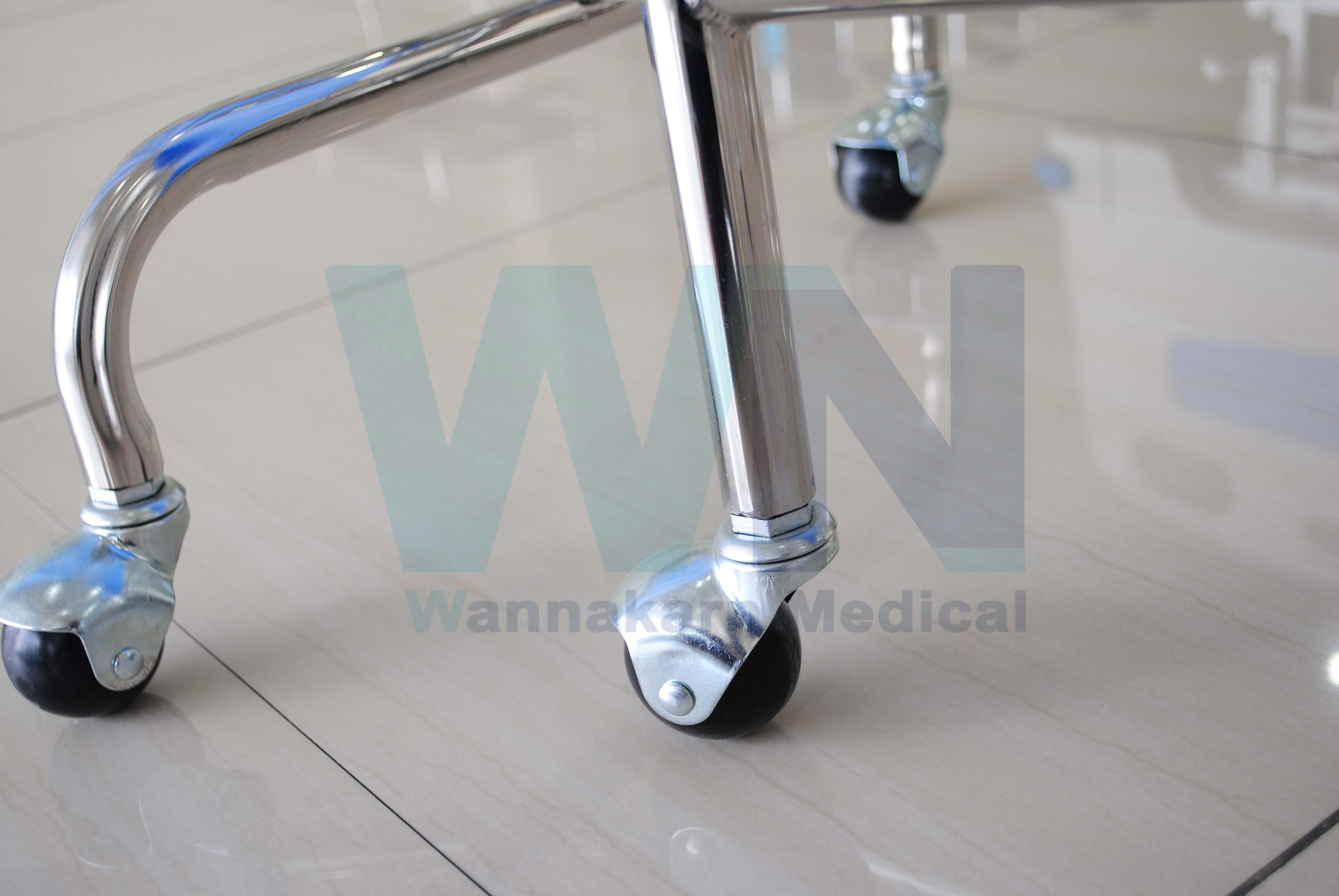 ฉากกัน 3 ตอน สแตนเลส พร้อมม่าน